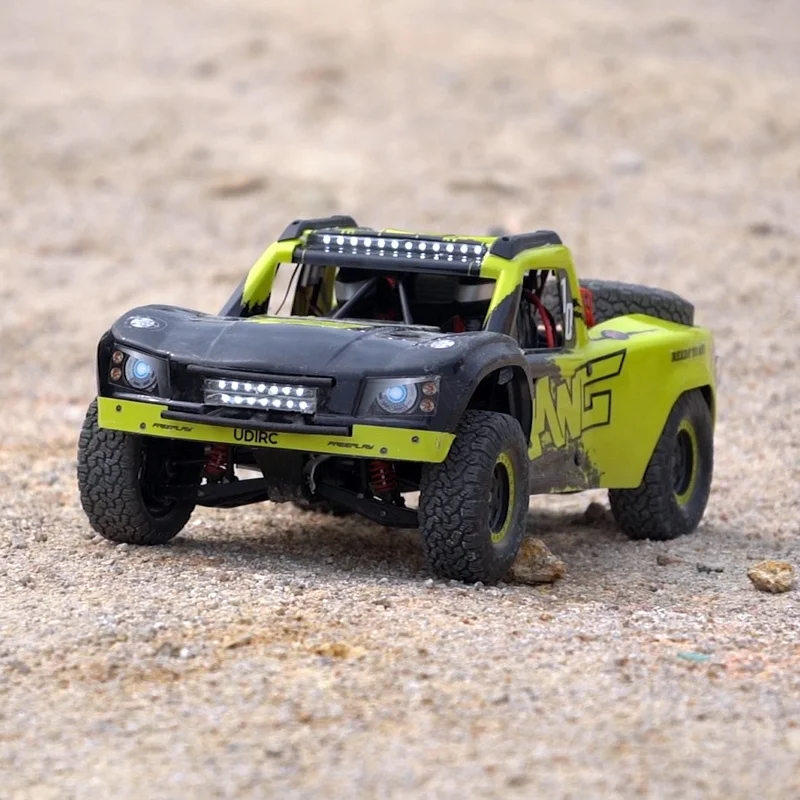 UD1002SE UD1002V2 80KM/H 1:10 2.4G Desert Off-Road RC Truck 120A Water-Proof ESC Brushless Motor RC Car Model New Year gift