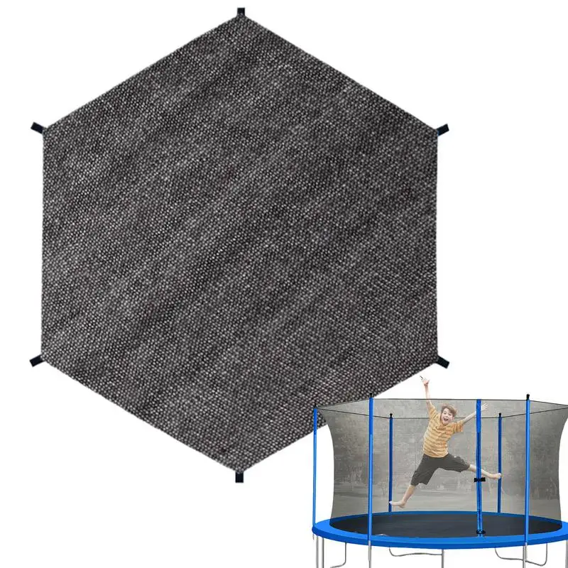 

Trampoline Sunshade Net Round Trampoline Canopy Net Mesh Material Trampoline Protective Tool For Picnics Backyards Community