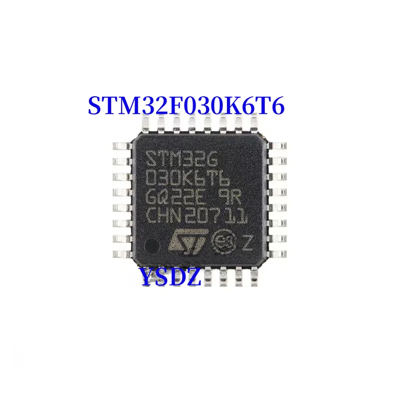 1~100PCS/LOT STM32F030K6T6 MCU 32-bit ARM Cortex M0 RISC 32KB Flash LQFP-32 New Original