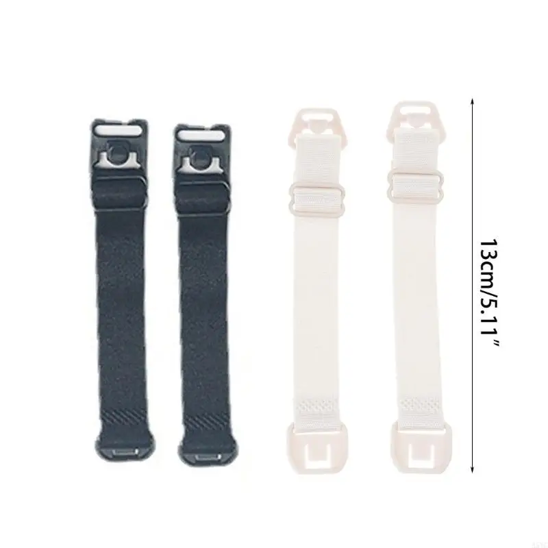 A5YC حمالة صدر للرضاعة مشبك مضخة الثدي البرازيلي تمديد حزام للتمريض الأمهات تغذية العرض حمالة صدر للرضاعة مشبك تمديد هوك 2 قطعة #6