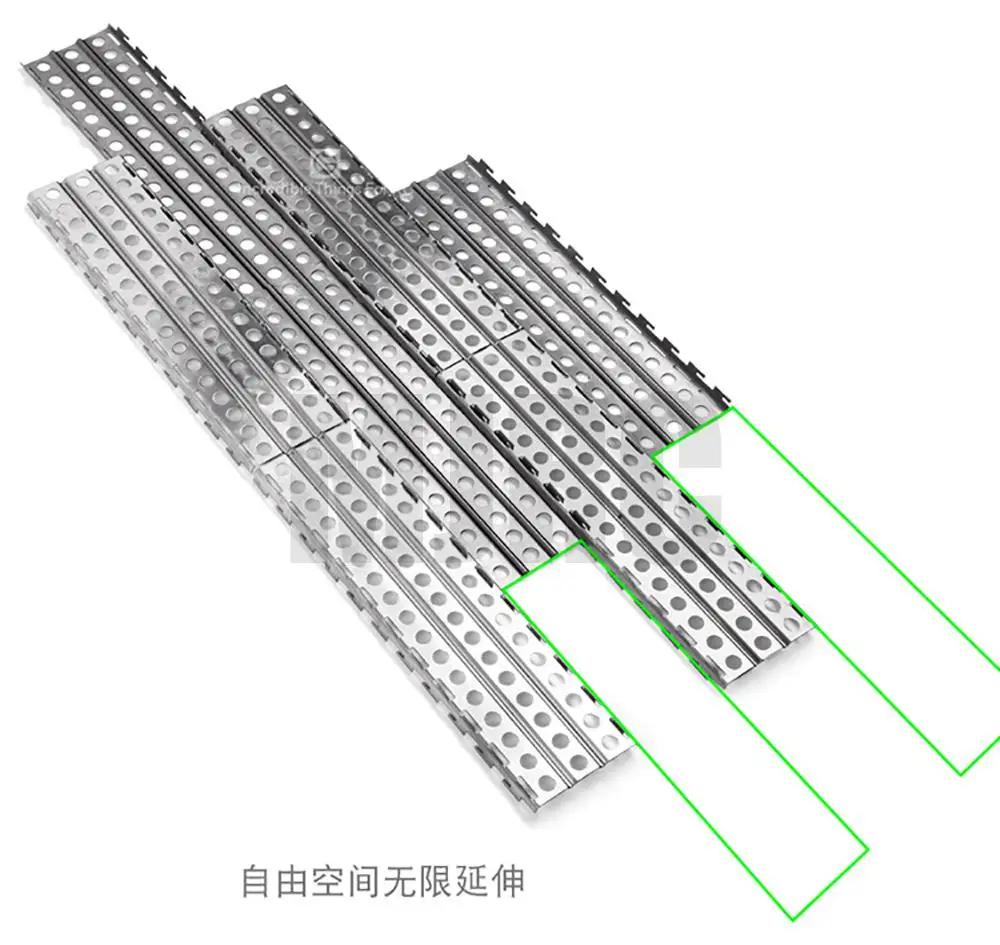 1/10 Rc Kettenfahrzeug Escape Board Klettern Auto Metall Skid Für Trx4 Defender Bronco Axial Scx10 90046 D90 Yikong Rgt Rc4wd – Detail 2