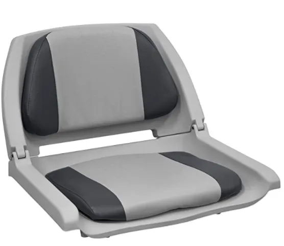 

ABS Injection Molded Whole Sale Low Back Swivel Marine Seat With Soft Cushion Pad For Kayak And Fishing Boat