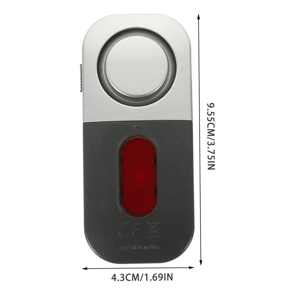 Magnetic Sensor Burglar Alarm High Decibel Detector Battery Powered Window Sensor Plastic Wireless Door Magnetic System