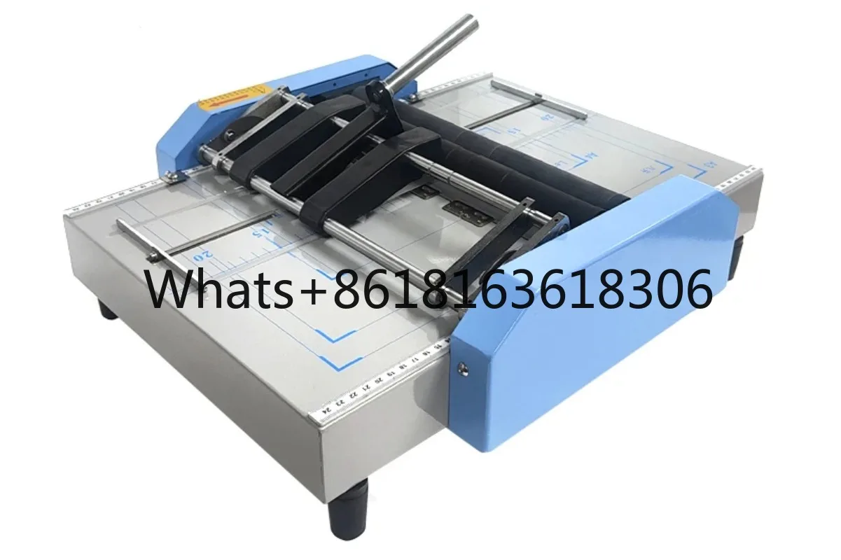 220v/110v A3 Size Electric Folding Machine Paper Creasing Machine Automatic Electric Stapler Paper Binding Machine