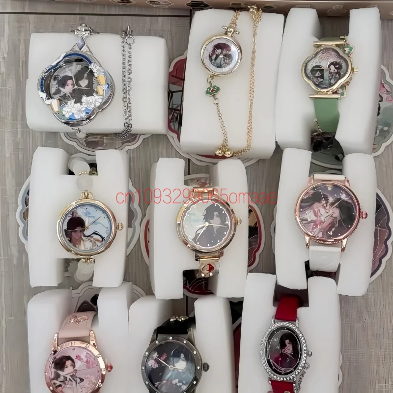 New Heaven Official'S Blessing Pocket Watch Blind Box Kawaii Anime Xie Lian Hua Cheng Collectible Mystery Decor Gifts For Adult - view 3