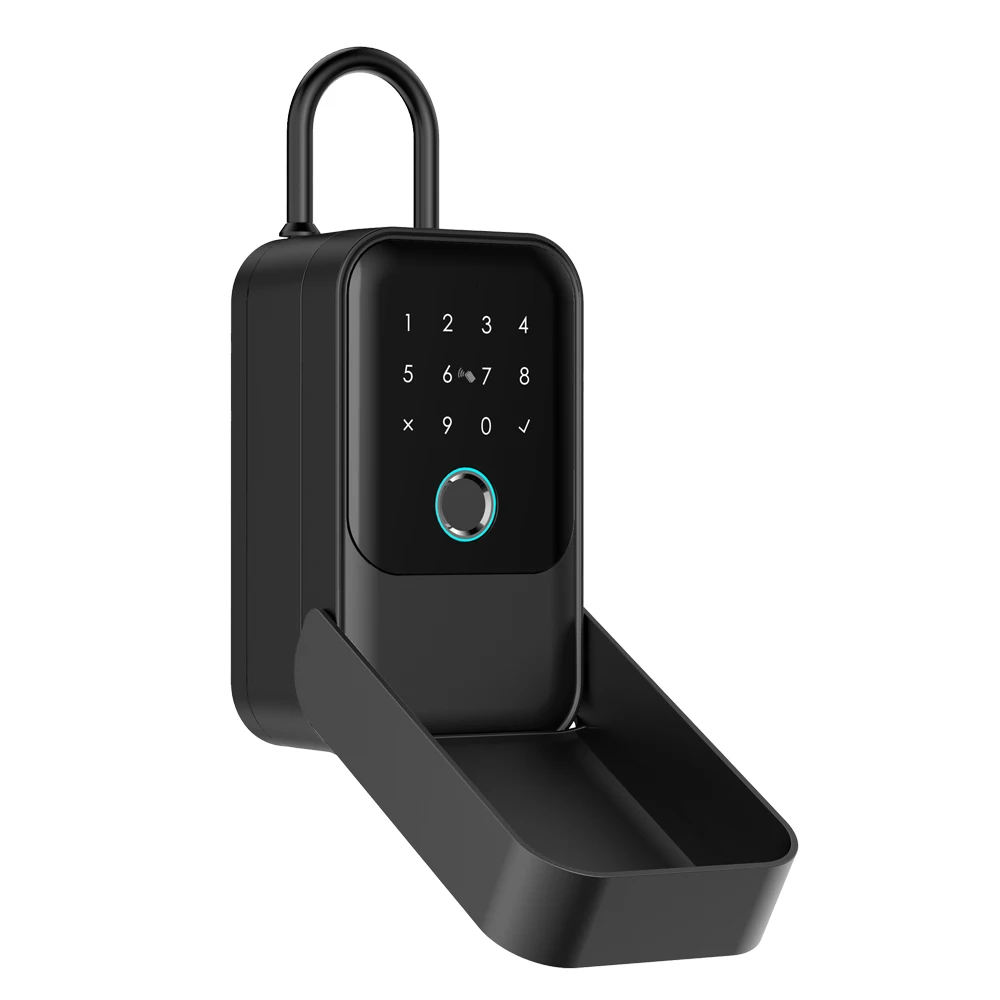 صندوق سلسلة المفاتيح تخزين مفتاح سري قفل Fusebox بلوتوث TTlock/Tuya App فتح واي فاي بوابة صندوق الأمان قفل في الهواء الطلق