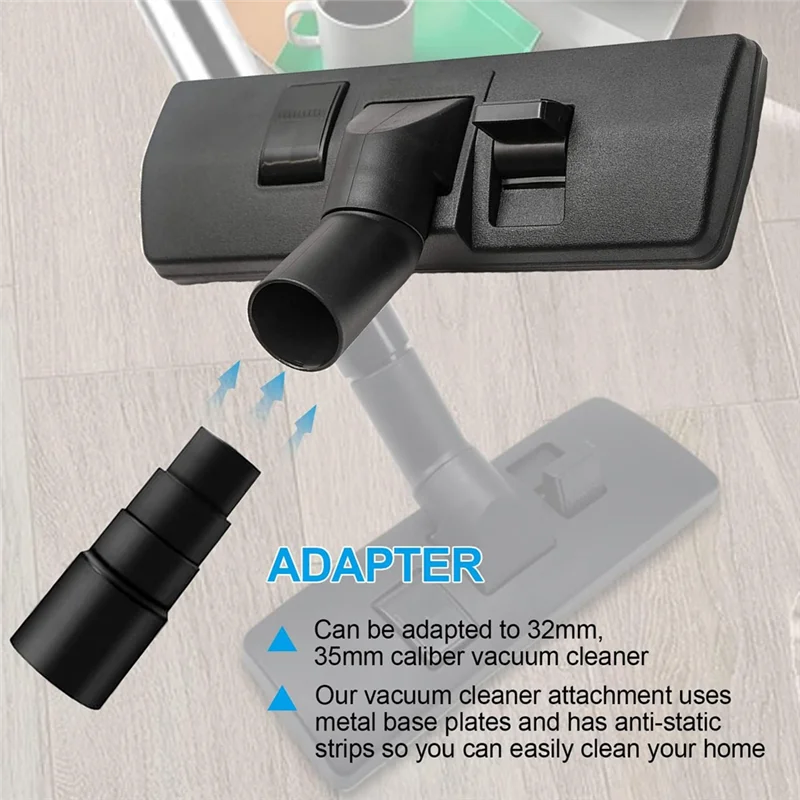 Universal Vacuum Cleaner Brush,Combination Brush with 32mm Adapter,Accessories for Vacuum Cleaners,Vacuum Cleaner Nozzle