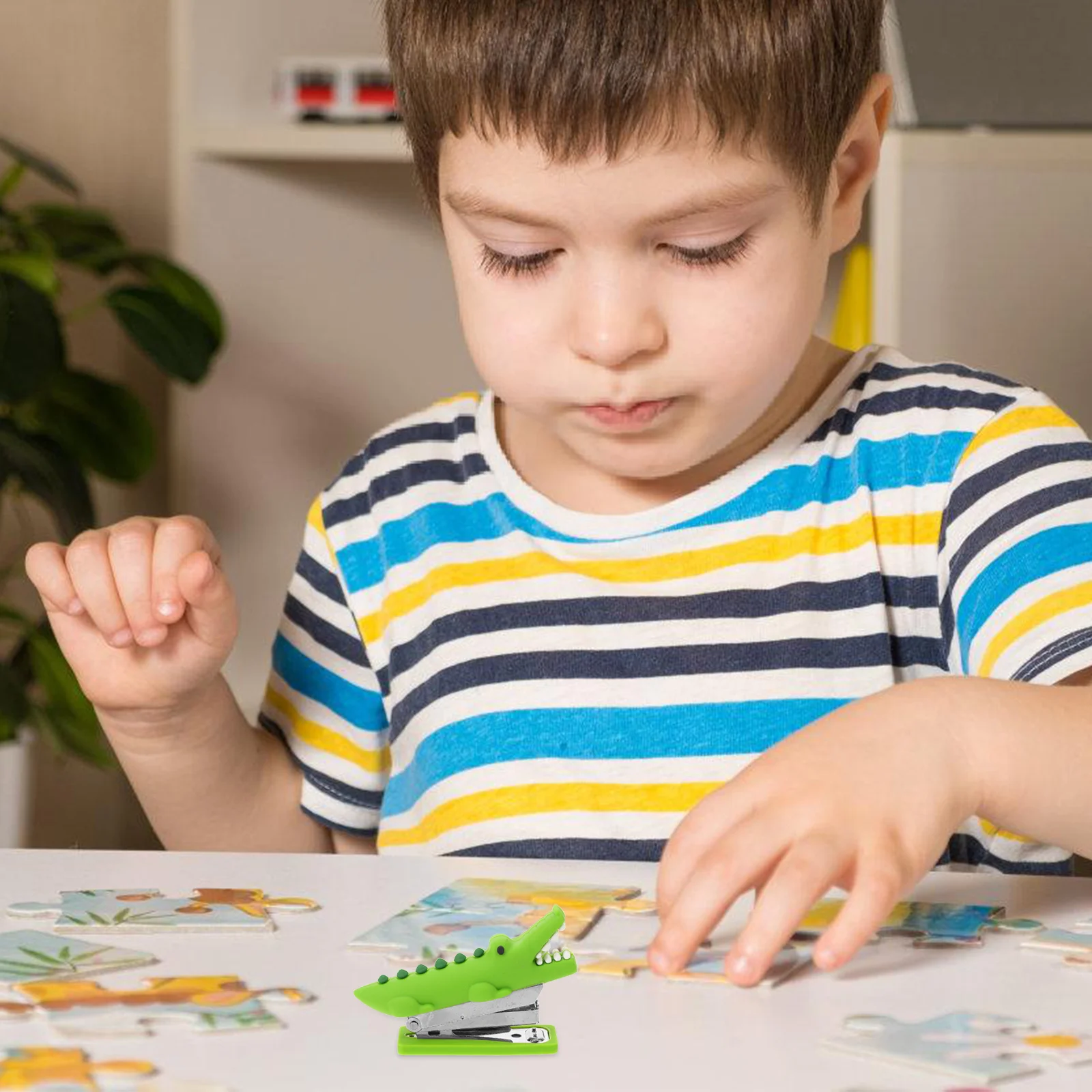 Kicsi Mali Tűzőgép Diák papíráru Egér Ujjbegy Kvarc Gél kiegészítők számára Iskolapad