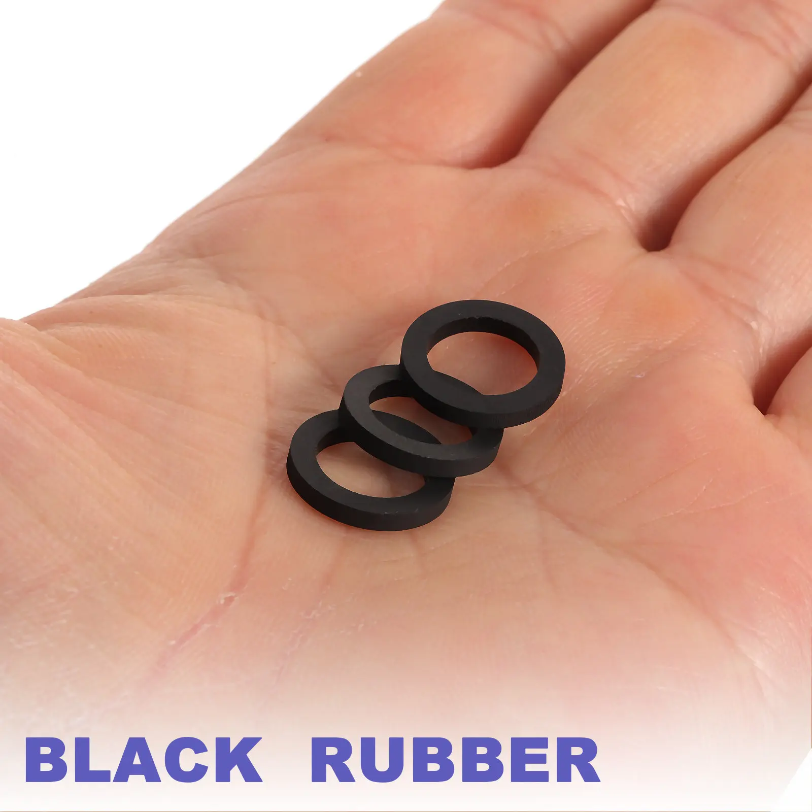 3Pcs Rubber Cassette Recorder Belts Replacement High Strength Wear Resistant Drive Belts for Tape Player Radio Deck Cassette