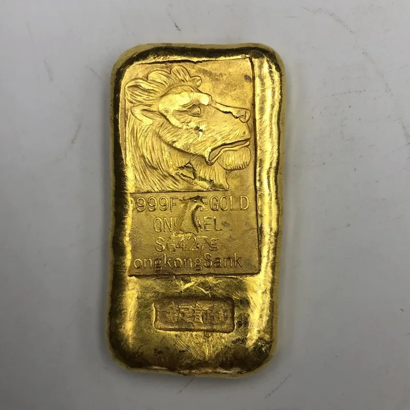 Chinese Antique Copper Decorative Coins Gold Ingots Gold Coins Home Crafts Ornaments Modern Exquisite Crafts