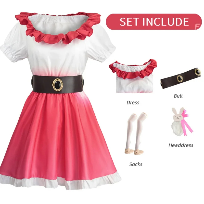 MN1 Hoshino Ai المرحلة الملابس تأثيري حلي OSHI NO KO كرنفال موحدة شعر مستعار أنيمي هالوين ازياء النساء Anime9 * Jy