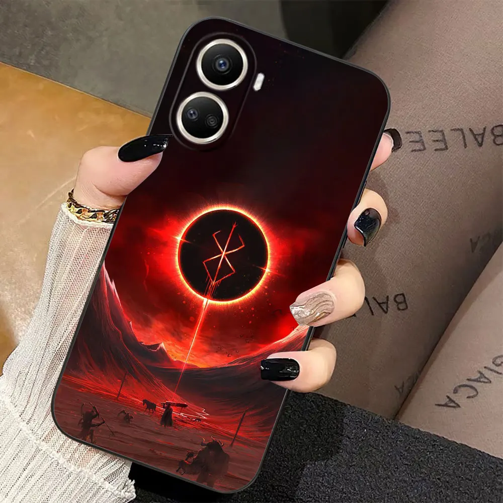 الكرتون B-Berserk الشجاعة جراب هاتف لهواوي نوفا 3I 7I 8I 9 P30 الشرف 400 20 90 X6B X7A X7B X7D X9D X8B X9 X9B X9A حافظة شل