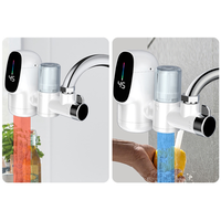 B26C-3300W Electric Kitchen Faucet Instant Heating Hot Water Tap Tankless Water Heater Fast Heating Water Tap US Plug