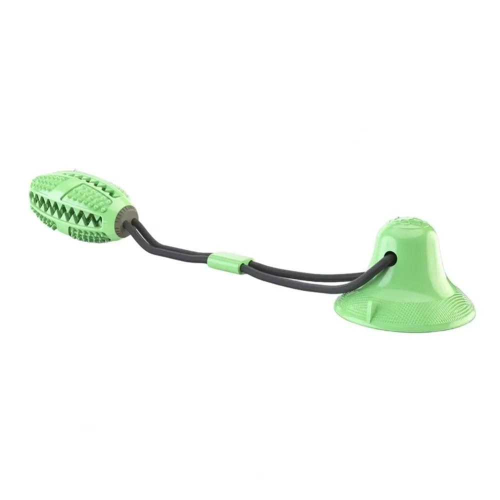 

Bite Resistant Dog Chew Toys Suction Cup Indestructible Dog Rope Ball Elastic Wear-resistant Dog Interactive Toy Relieve Boredom