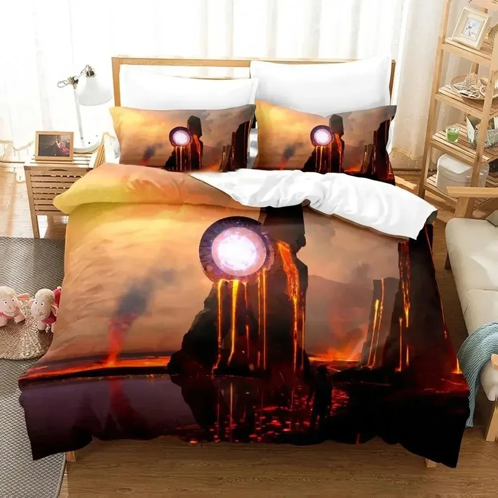 3D Print Sci Fi Structure Bedding Set Duvet Cover Bed Set Quilt Cover Pillowcase Comforter king Queen Size Boys Adult Bedding