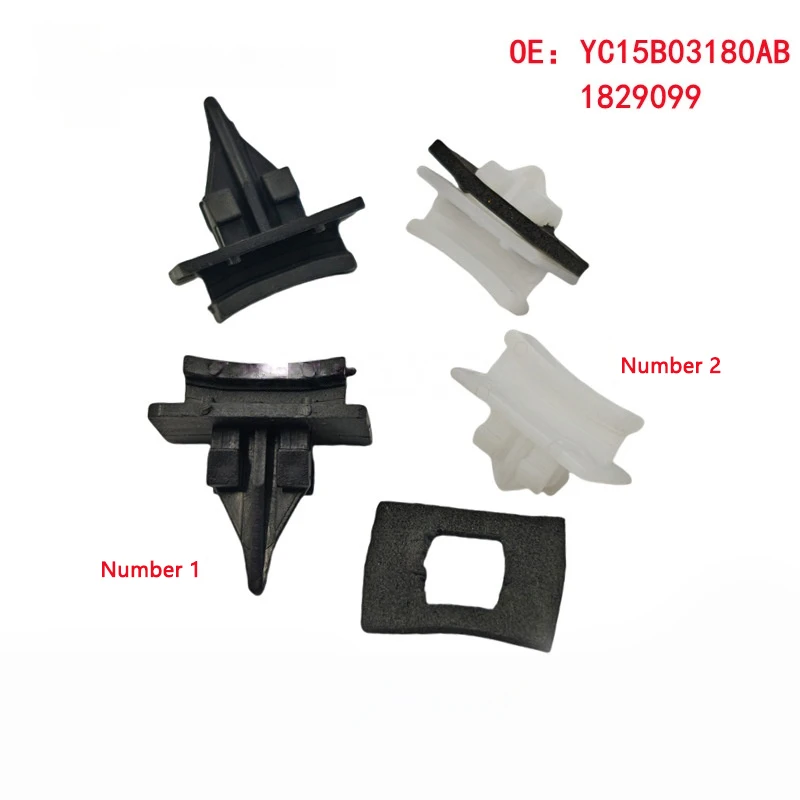 For Ford Transit MK6 MK7 Front Windshield Side A Pillar Trim Buckle, X8pcs Moulding Retainer Clips Auto Body Fasteners