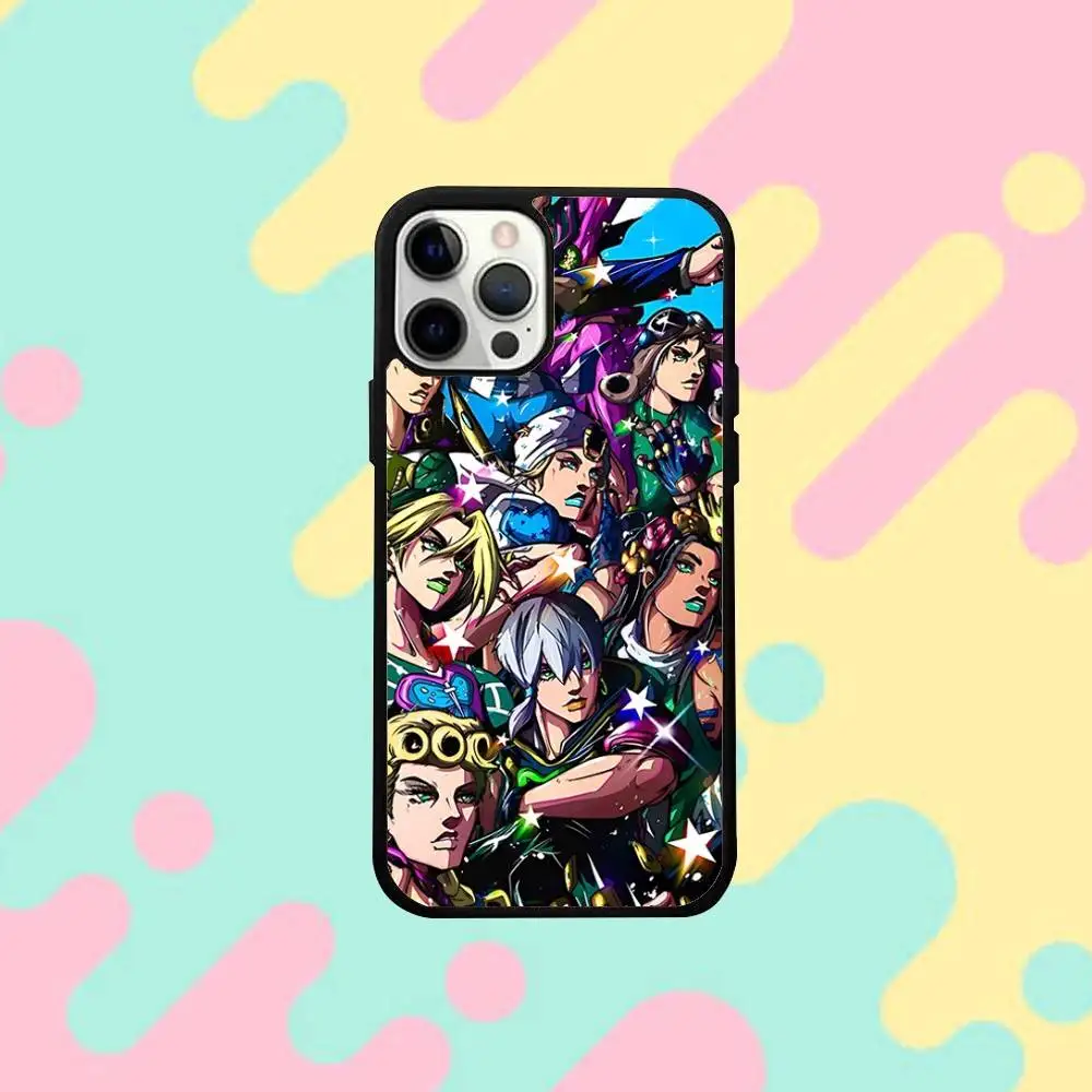 JO-JO Anime B-Bizarre Phone Case For iPhone 16e,16,15,14,13,12,11,Plus,Pro,Max,Mini Magsafe Magnetic Wireless Charging