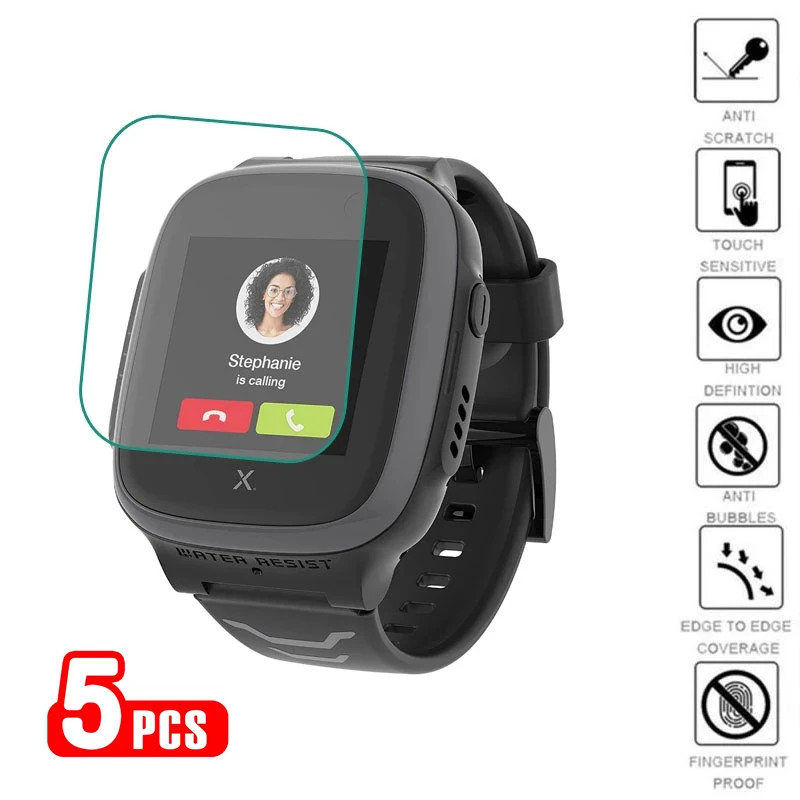 5-1Pcs 9D Soft Hydrogel Protective Film For Xplora X5 Play XGO 2/3/XMOVE Screen Protectors Film On XMOVE Smart Bracelet