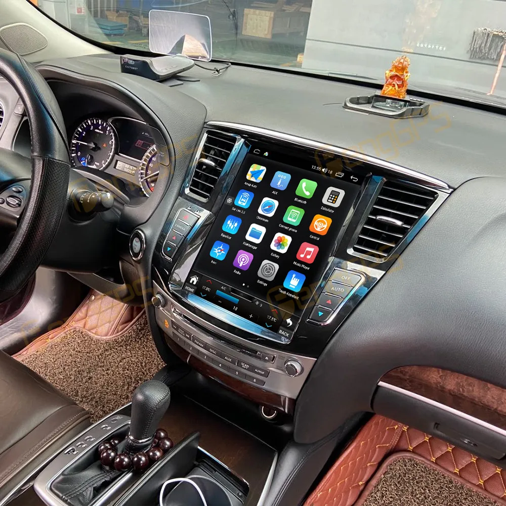 

Andorid 14 Car Radio GPS Navigation For Infiniti QX60 2014-2020 Tesla Style Screen Multimedia Stereo Player Carplay Auto Host BT
