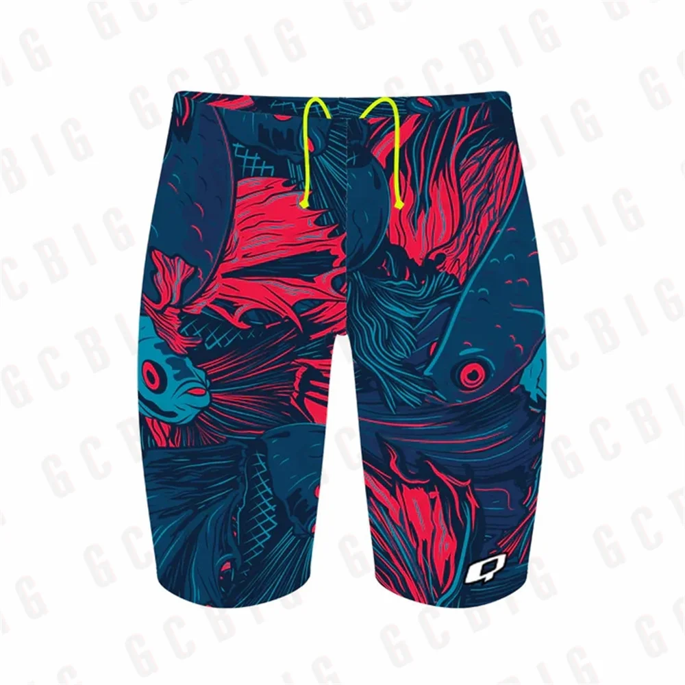 Troncos de verão dos homens roupa de banho treinamento calções de banho troncos maiôs menino jammers esportes surf shorts praia vôlei calças de natação