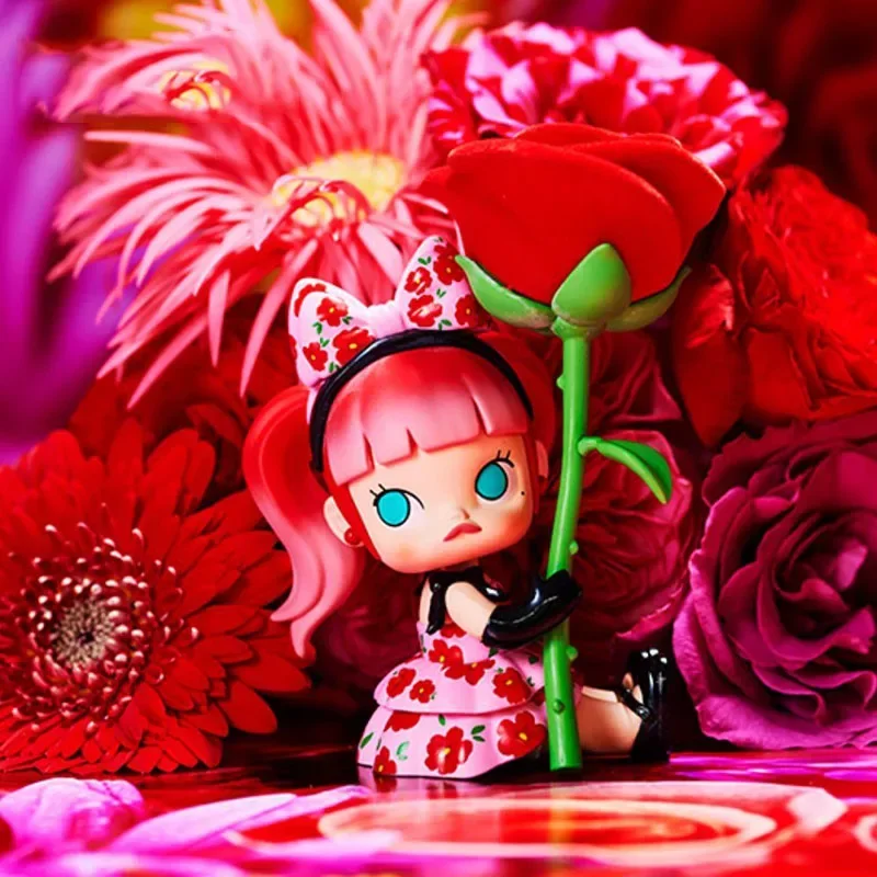 البوب مارت مولي ميكا نينجاوا زهرة الحلم سلسلة صندوق أعمى اللعب Kawaii أنيمي عمل الشكل مفاجأة صندوق غامض دمى الفتيات