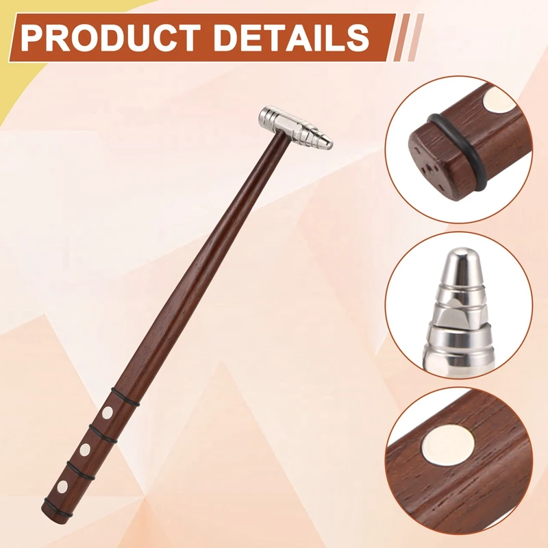 Car Dent Repair Shaping Hammer Scratch Hammer No Scratch PDR Repair Tool, Leveling Hammer