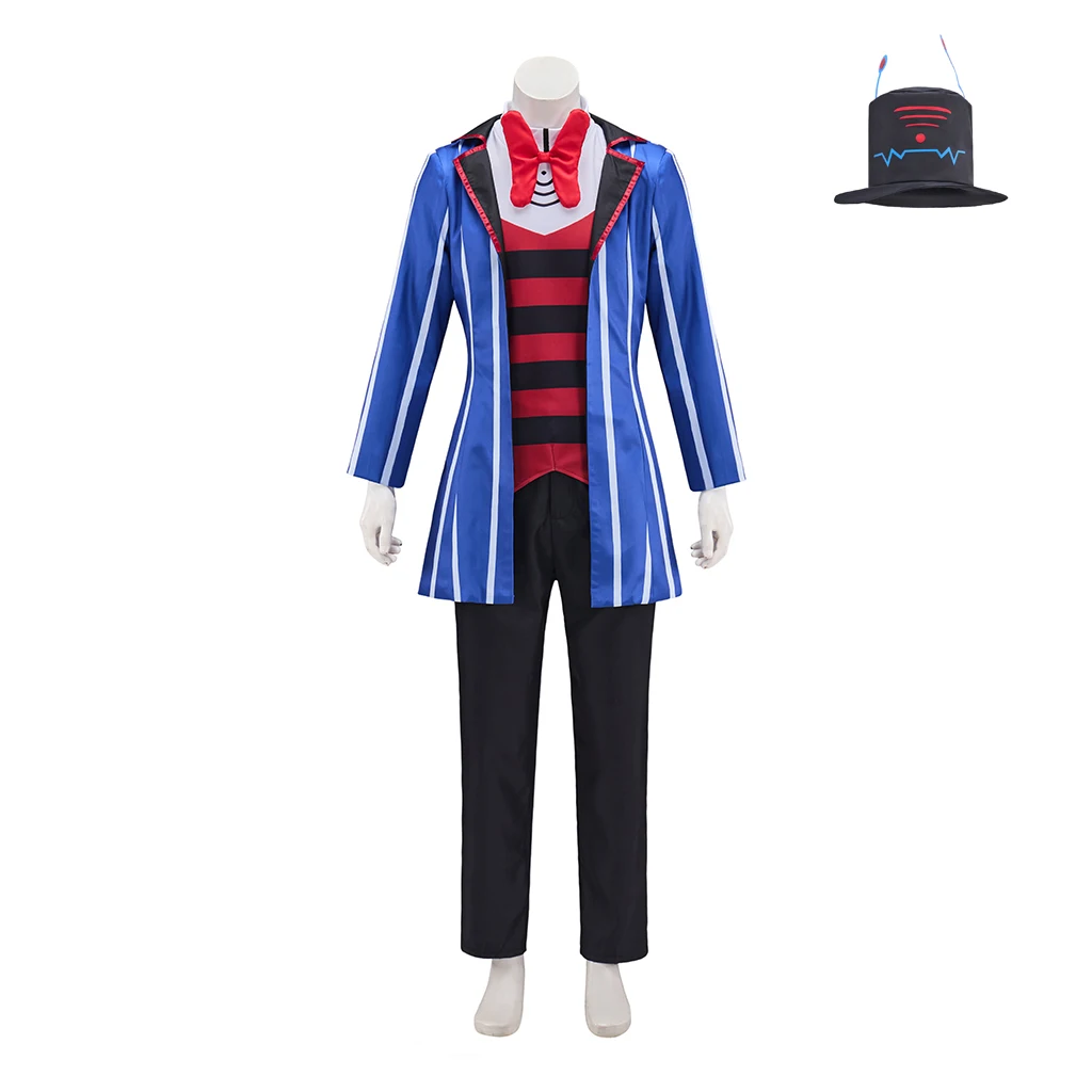 

Vox Cosplay Costume Uniform Men's Jacket Top Pants Full Set Halloween Carnival Suit