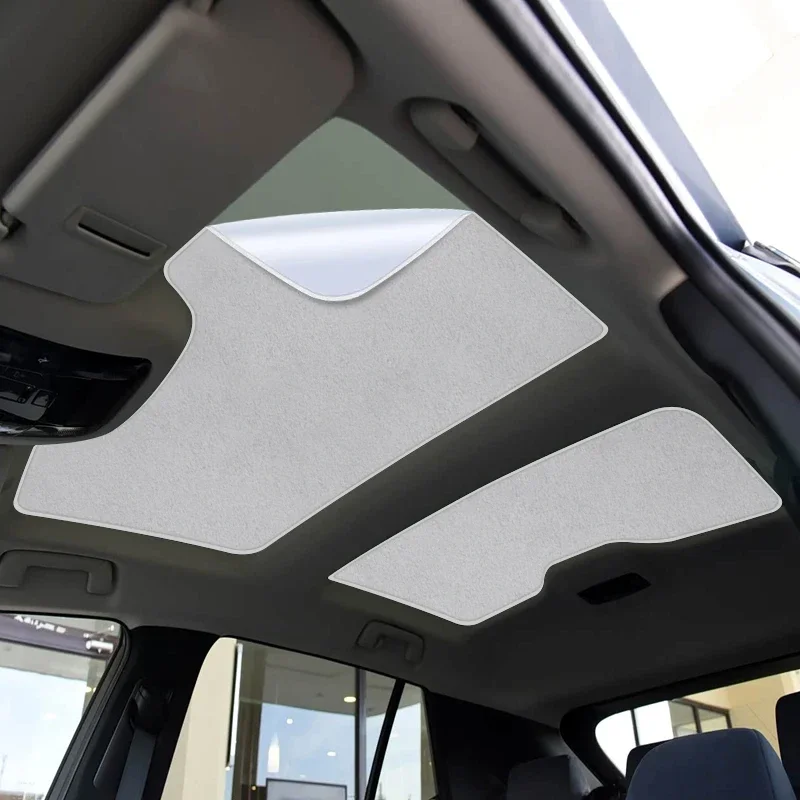 

Car Suede Fabric Anti-uv For LEXUS RZ 2023-Present Electrostatic Adsorption Sunroof Sunshade Auto Heat Insulation Skylight