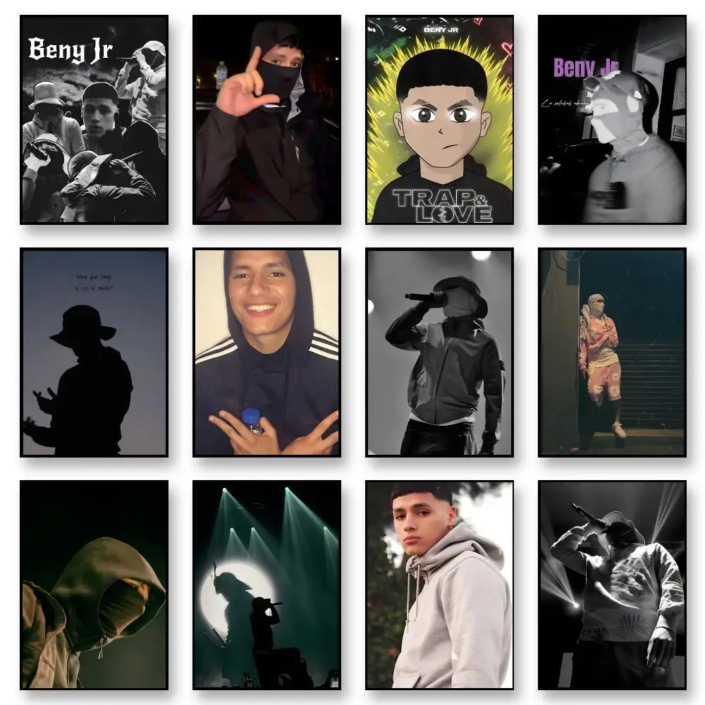 Rapper B-Beny Jr Poster Poster Art With Prints Home Bedroom Living Room Decoration Gift