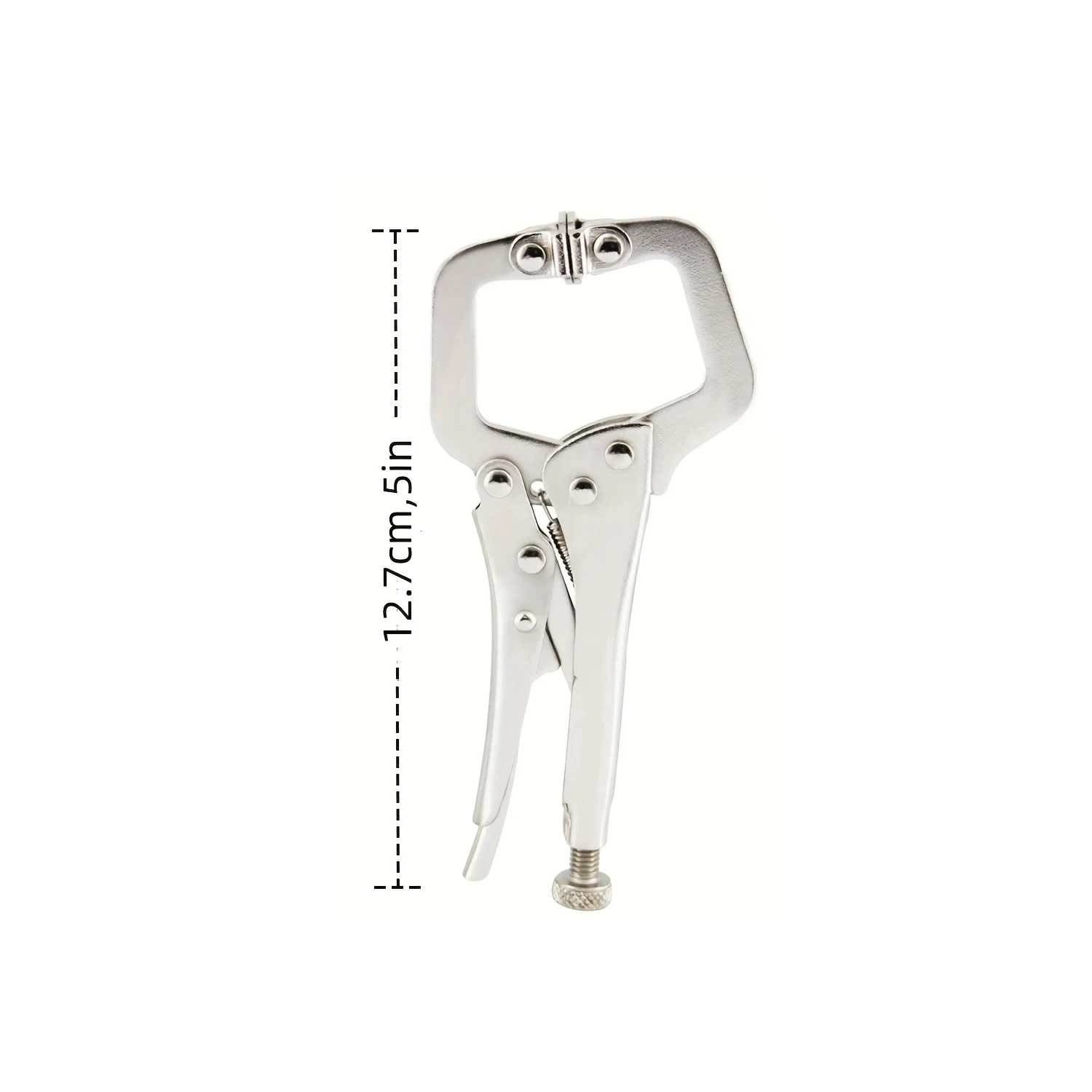 MINI C CLAMP เชื่อมคลิปงานไม้ Plier Tenon Locator Vise หมุนมือเครื่องมือ