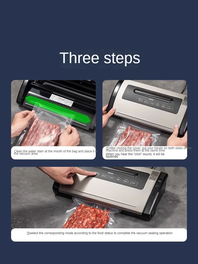 Versatile Vacuum Sealing System for Every Kitchen – Preserve Your Food and Save Money