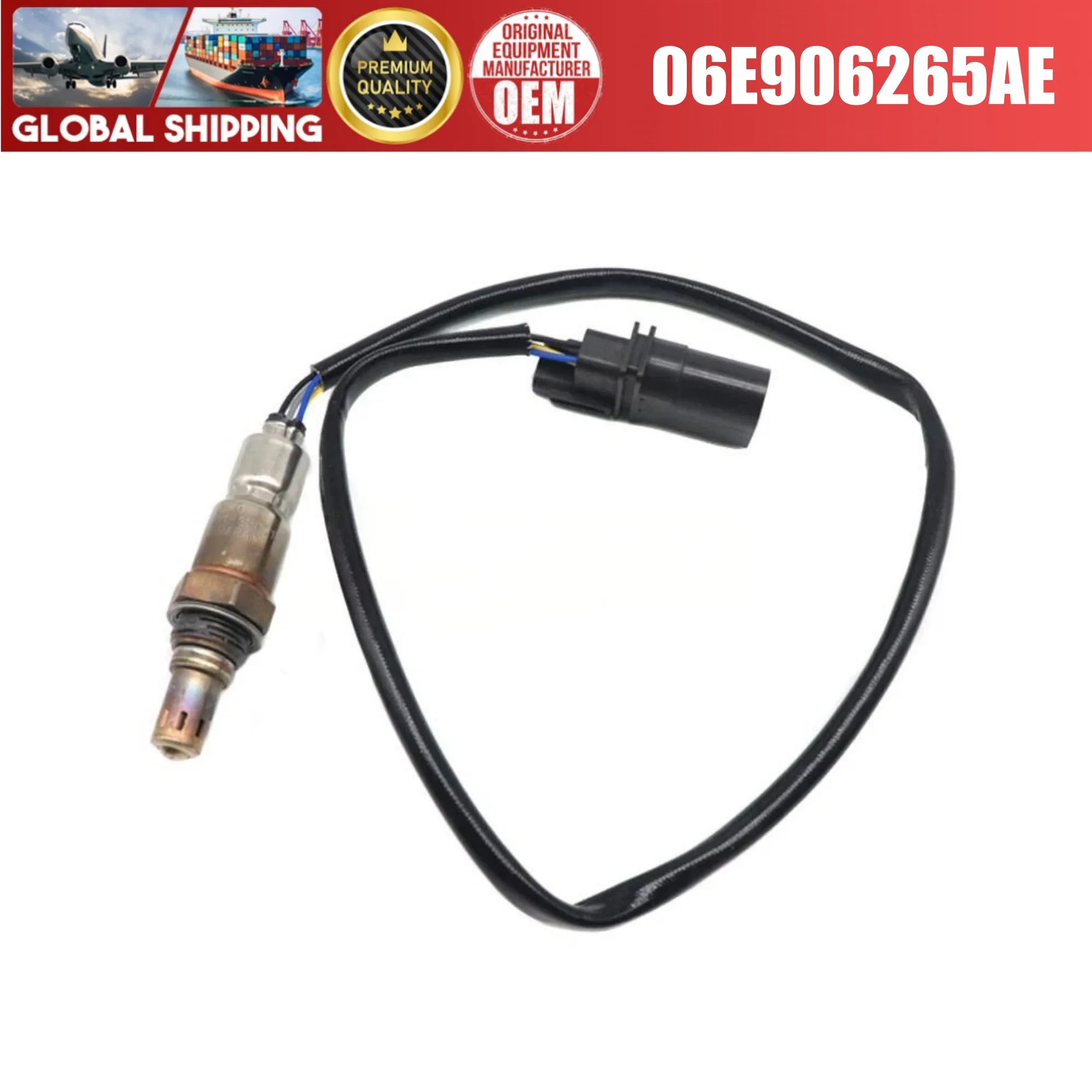 06E906265AE rear Oxygen Sensor Fits for Audi A1 A3 S3 VW Golf Jetta Beetle Seat