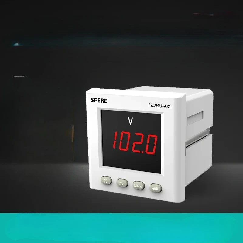 Factory Direct 2026 Jiangsu Sifei Electric SFERE PZ194-CD194U-AX1 AC single-phase digital display voltage and ammeter