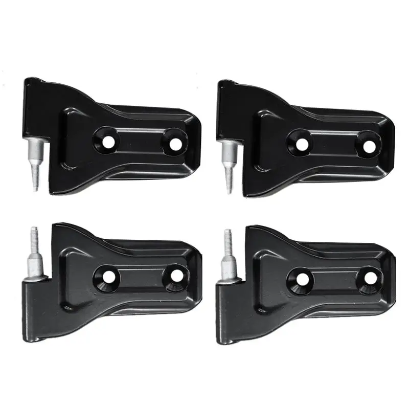 

1Set/4Pcs Car Body Door Hinge Kit For Jeep Wrangler JL 2DR 2018+ Side Door Hinges Cover Trim Long Top And Short Bottom Parts-N29
