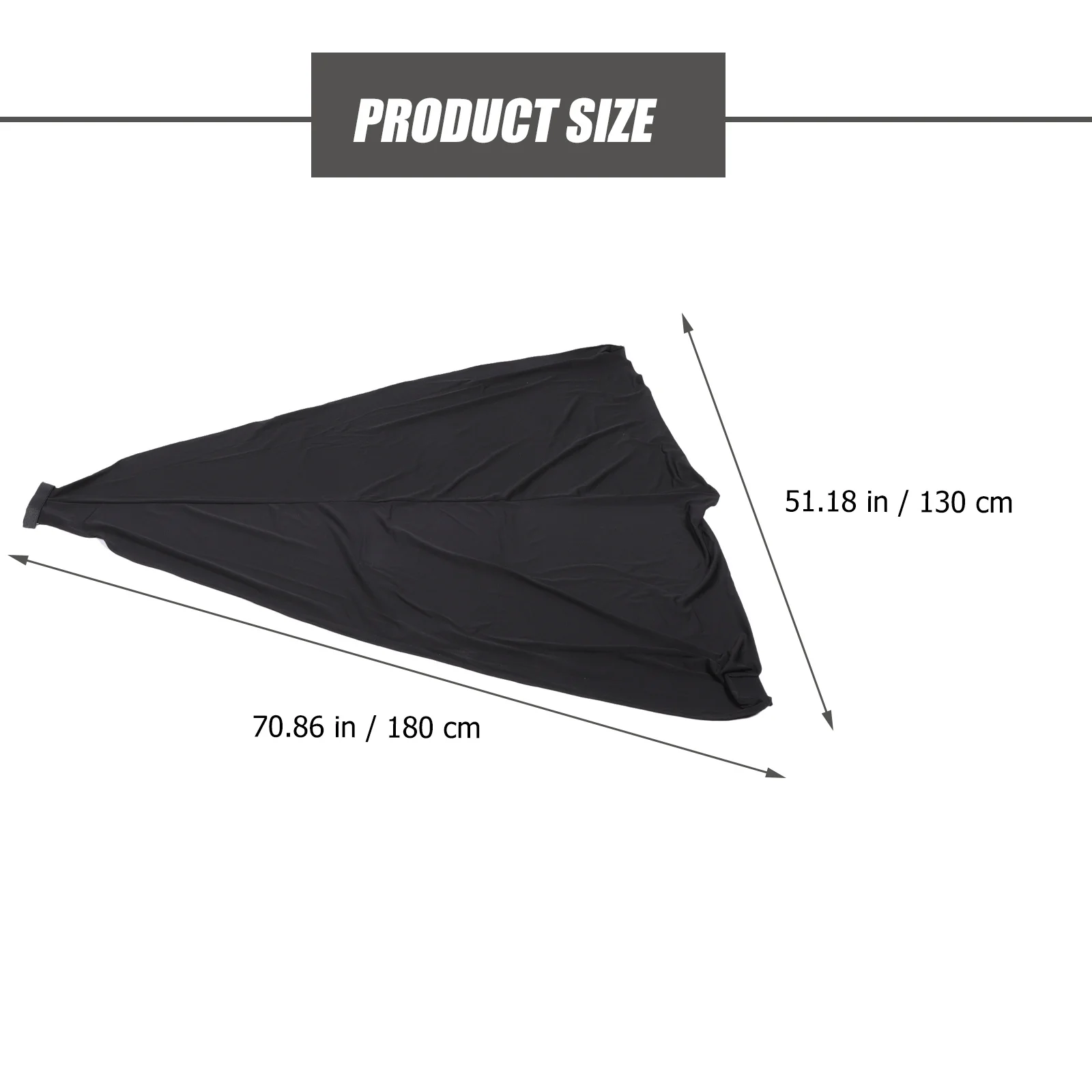 

Stand Foldable Gauze Tripod Cover For Stage Outdoor Events Black Speaker Accessories Stage Speaker Tripod Cover