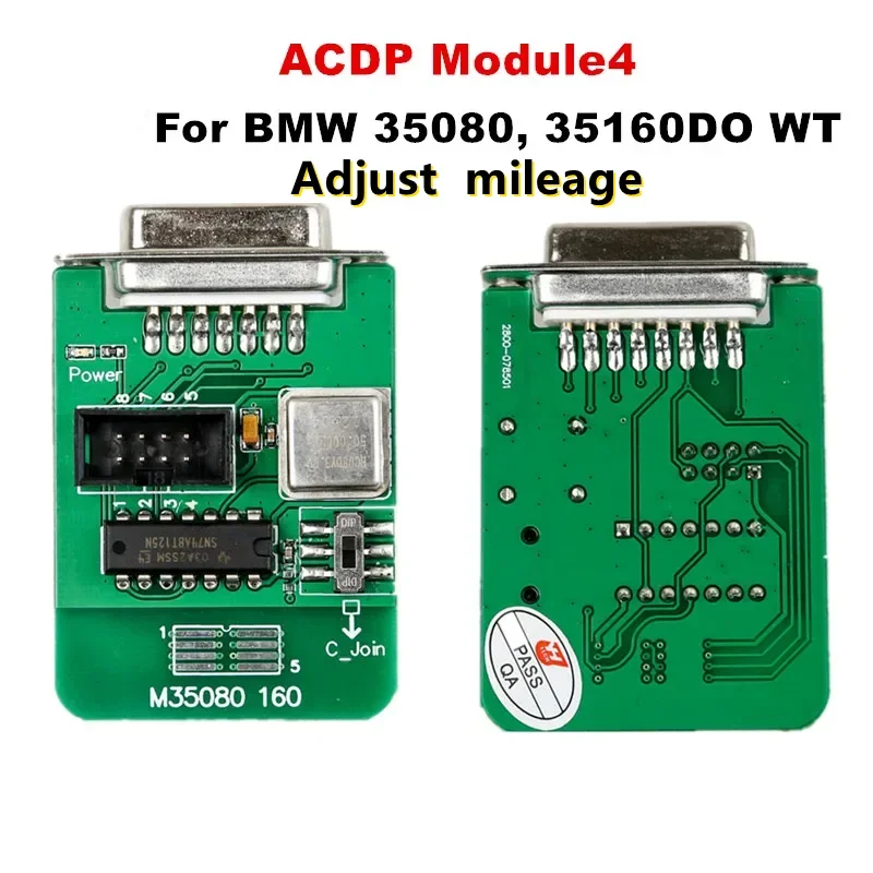 2023 Yanhua Mini ACDP Module4 for BMW 35080, 35160DO WT EEPROM Reset mileage Read & Write with License A802