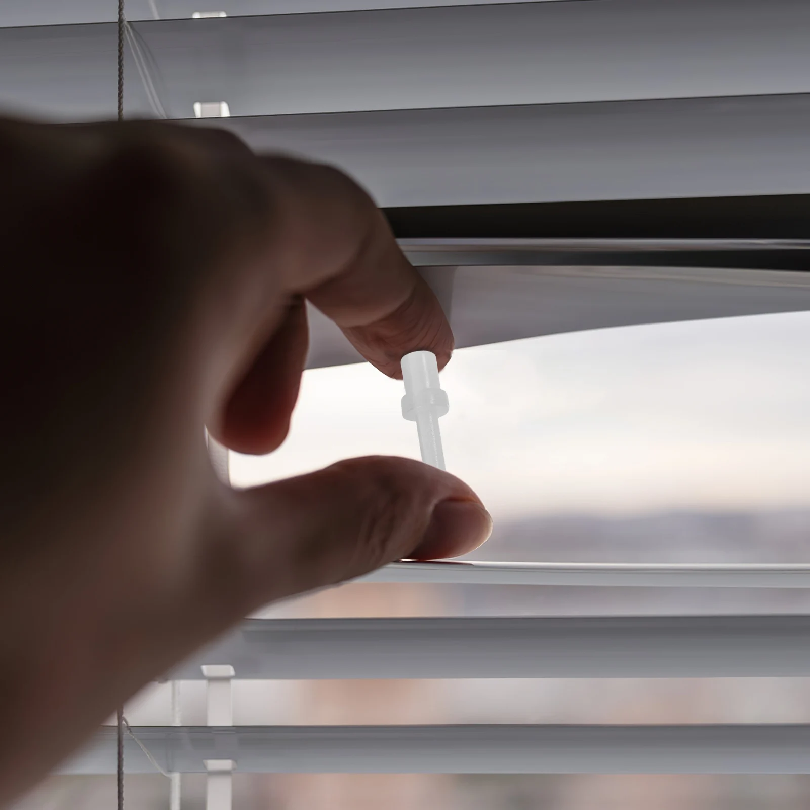 

20 Pcs Blade Curtain Accessories Window Curtains Pom Blinds Repair Pins Replacements