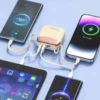 Mini batterie externe Portable 10000mAh 22.5W, Charge rapide, pour iPhone, Charge certifiée CCC, Powerbank pour Huawei Samsung Xiaom 5