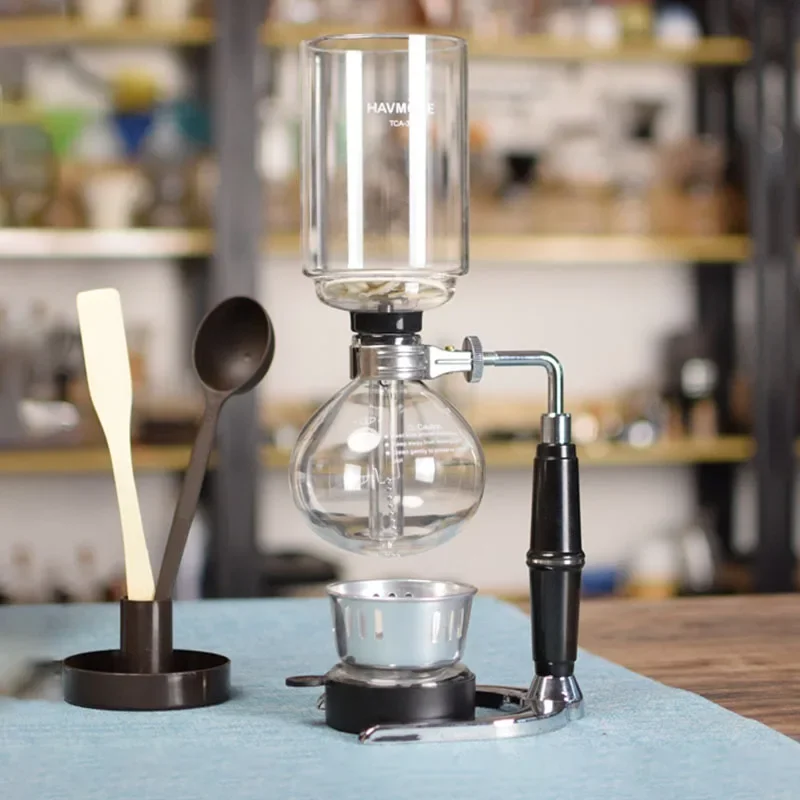 Syphon coffee maker Japanese Style Siphon pot Resistant Glass Brewing Coffee Maker 2/3/5cups TCA-2/3/5