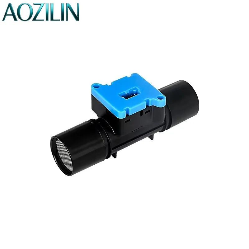 AOZILIN Medical Grade Gas Flow Sensor Optical Hall Effect I2C 10-200SLM Detector For Ventilator Equipment Replacement