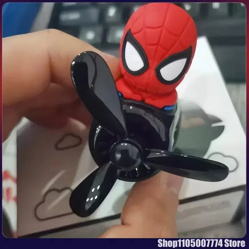 غرزة سبايدرمان شخصيات غريبة سيارة شنت الروائح منفذ الهواء الديكور الديكور الداخلي الكرتون ديكور لعبة السيارات هدية