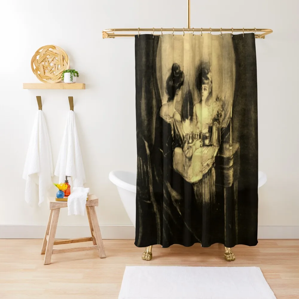 

All Is Vanity Charles Allan Gilbert Shower Curtain Waterproof Bath And Anti-Mold Shower For Bathroom For Bathroom Curtain