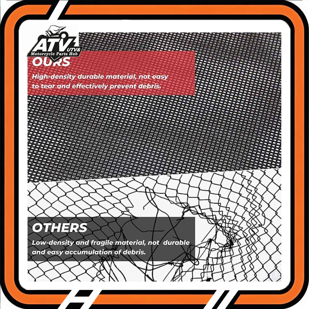 High-quality Polaris RZR PRO XP 2020-2022 UTV Rear Window Shade Net - Sun & Debris Protection