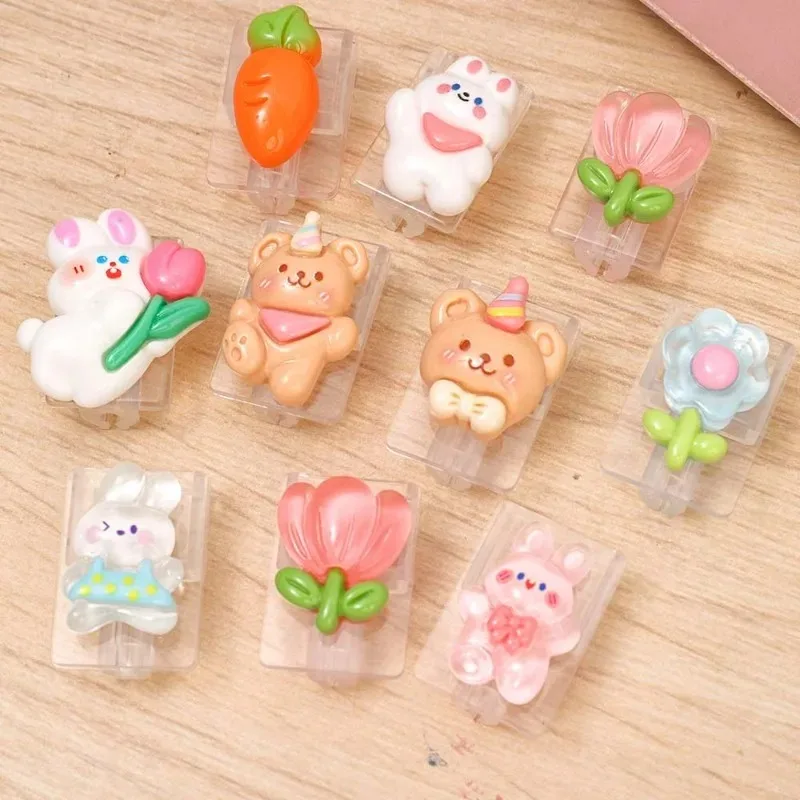 Cartoon Cute Cable Winder for Samsung Xiaomi Huawei Android Phone Universal Tablet Charger Data Cord Organizer Protector Cover