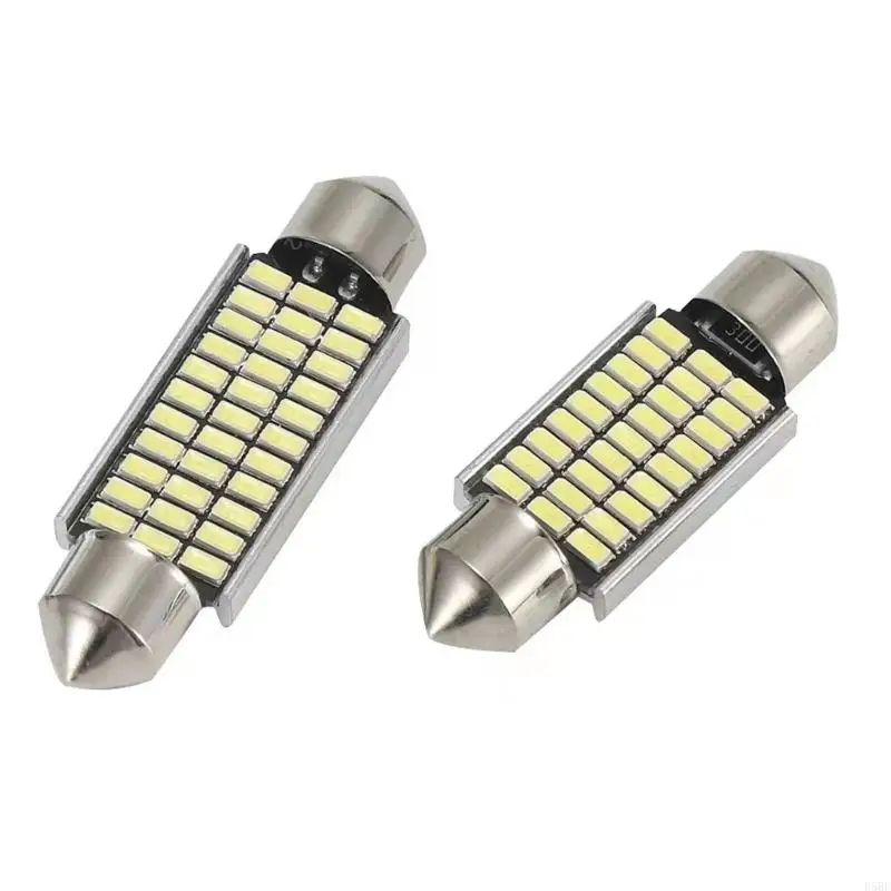 D5BE Car Interior Festoon LED Bulbs 12V, 5 Pack Cabin and Reading Lamps