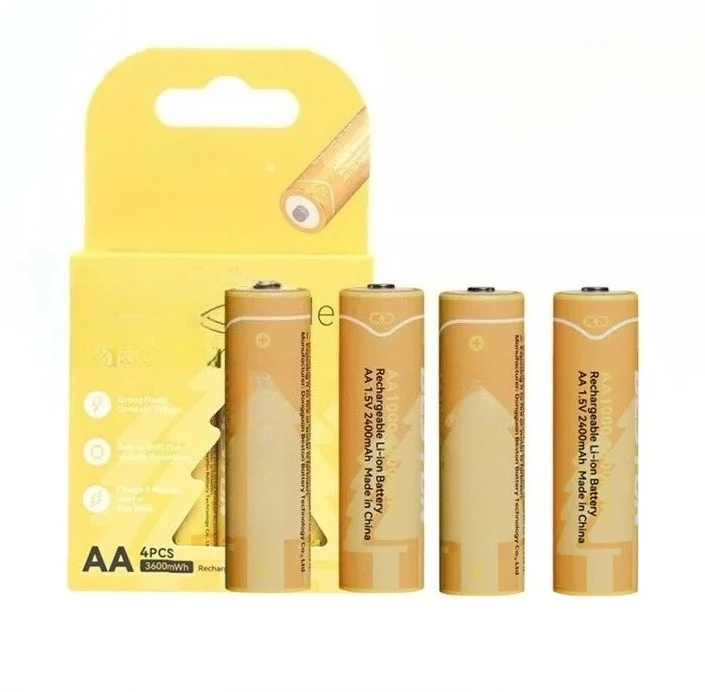 For Baishitong No. 5 large capacity 3600mWh rechargeable lithium battery 1.5v constant voltage gamepad microphone