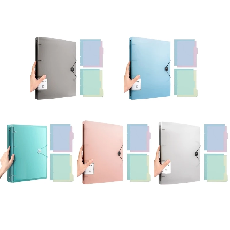 Letter Size File Folder Presentation Binder Hold up 220Sheets Document Folder Dropship