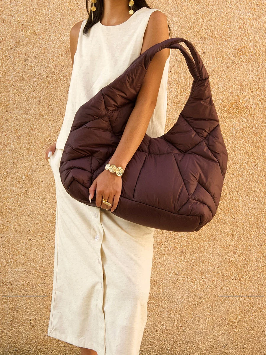 

Сумка-тоут UGALS осенне-зимняя винтажная из бархата с ромбовидной строчкой и молнией, повседневная наплечная сумка через плечо