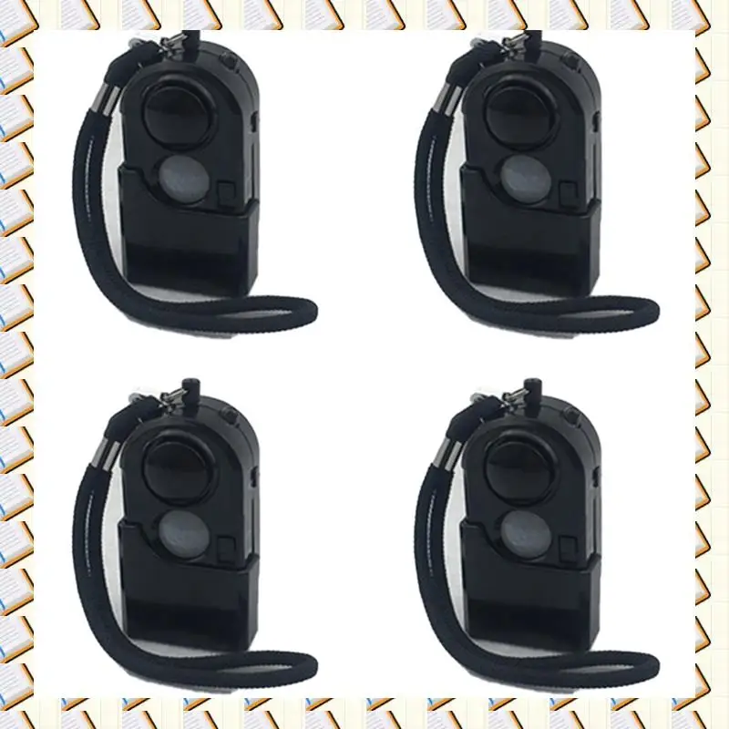 

A14M 4X Camping Travel Portable Mini PIR Infrared Motion Sensor Detector Alarm 120DB Wireless Home Security Anti-Theft