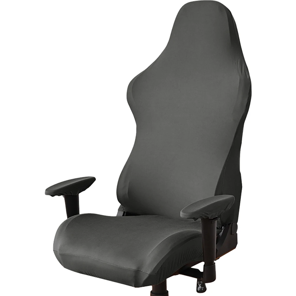 

Computer Room Gaming Chair Protective Cover Office Mesh Polyester Large Slipcovers for Chairs
